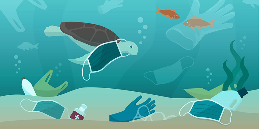 How pandemic litter has become ocean clutter • Karen Kingston's Blog